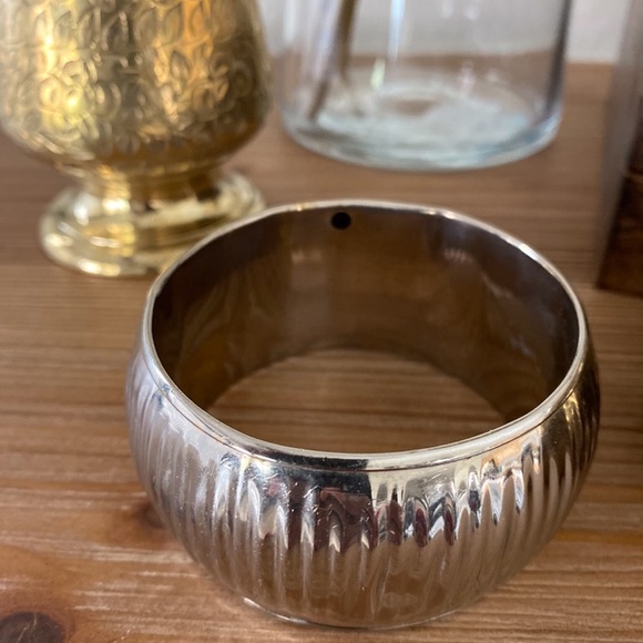 Vintage Brass and Silver Bangle - bundle - Picture 2 of 3